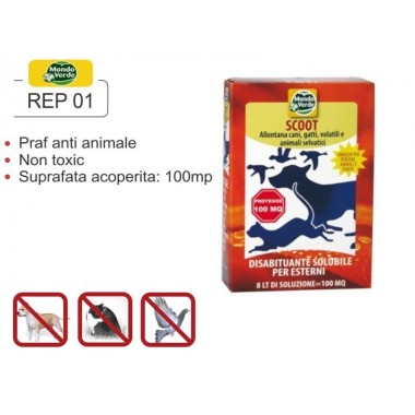 Praf solubil împotriva animalelor anti păsări REP 01